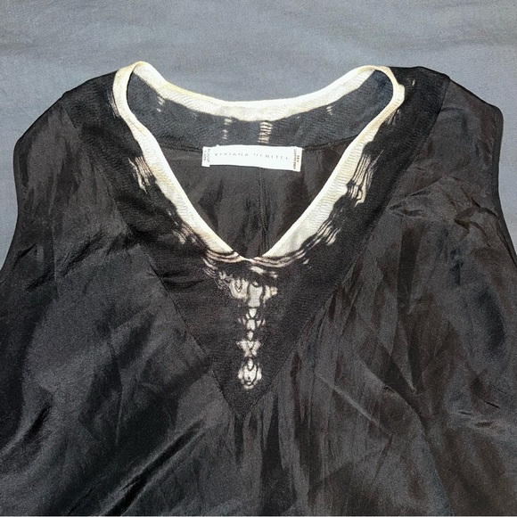 Viviana Uchitel Silk Blouse - Picture 4 of 6